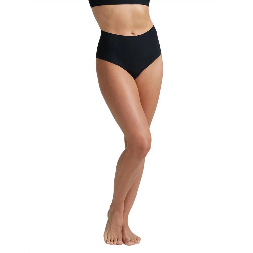 NEW COMMANDO classic high rise bikini brief in black